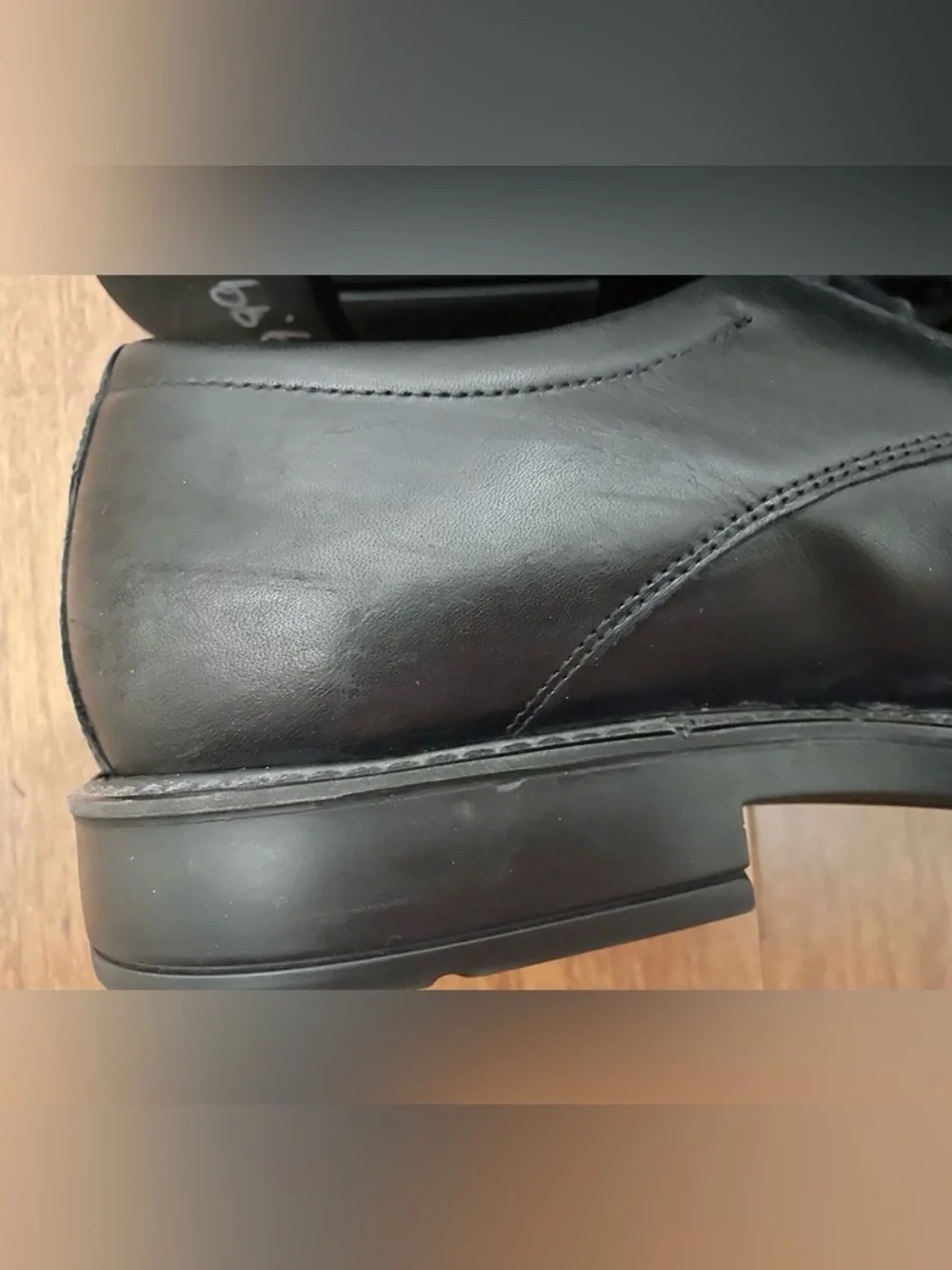 ECCO Shoes Oxford US 13 Mens Dress Business Wedding Black Classic